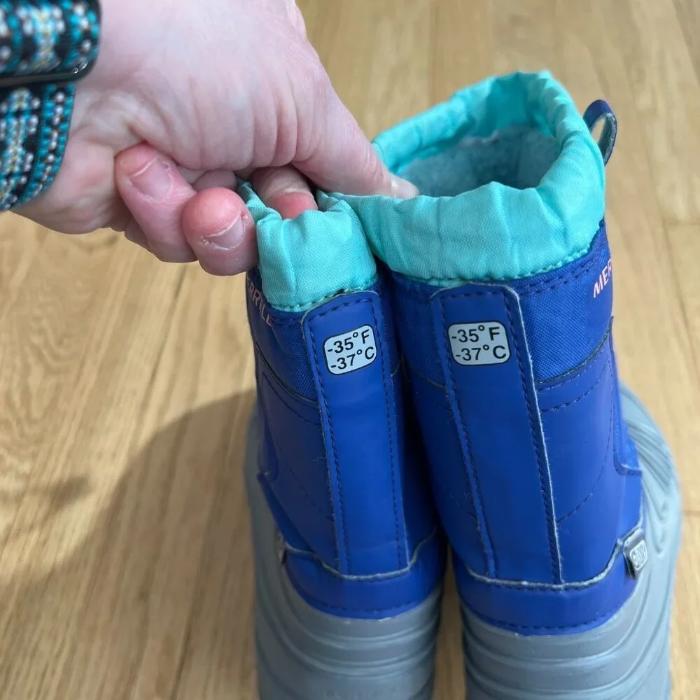Merrell Kid's Snow Quest Lite 2.0 Waterproof Winter Boots Youth Size 1